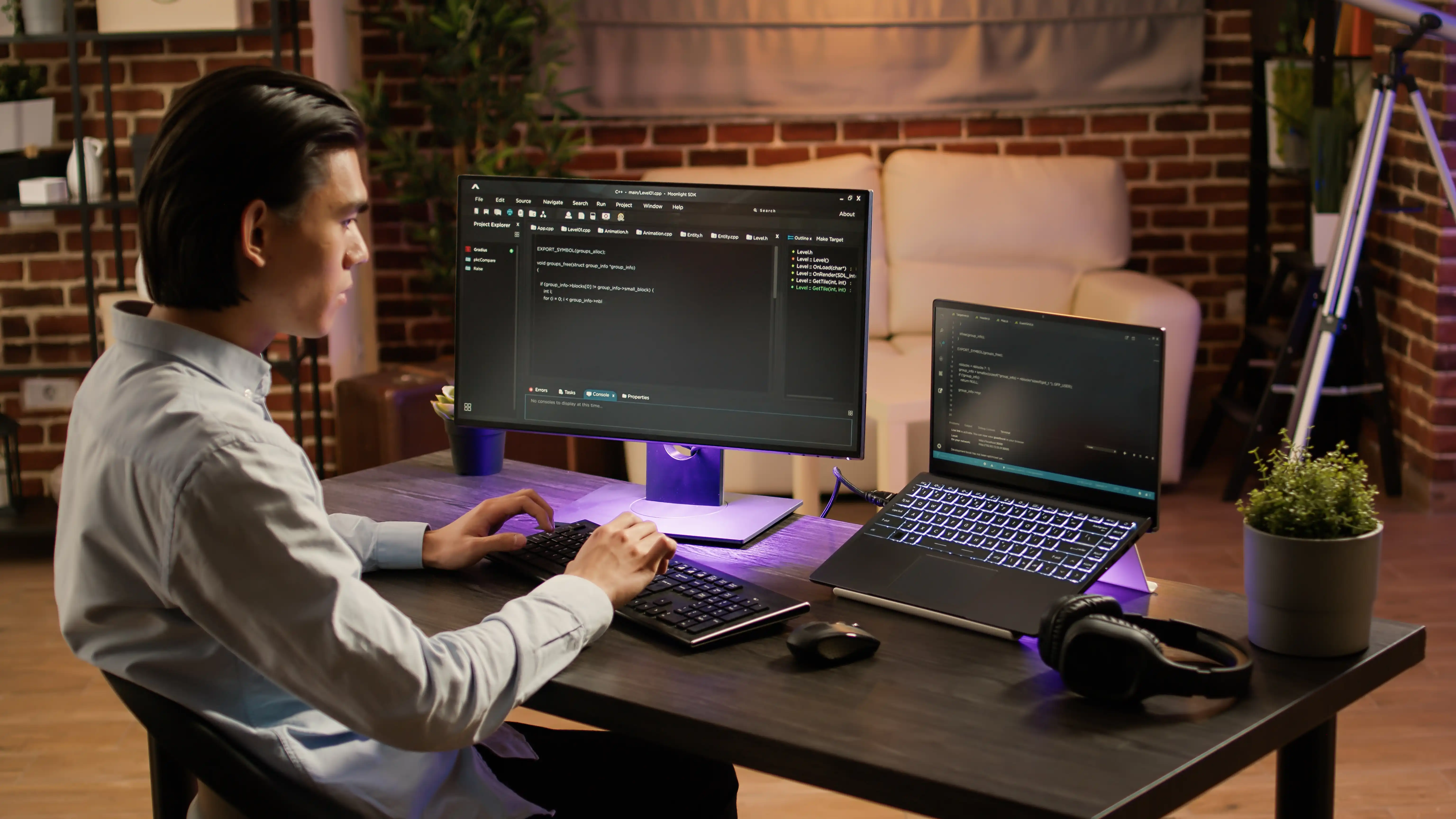 Custom Web Development illustration